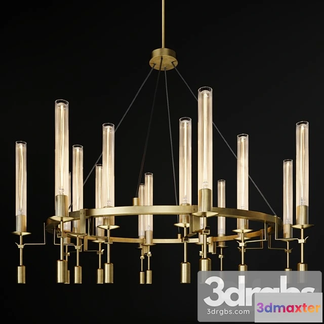 987366 - Fontanelle round chandelier
