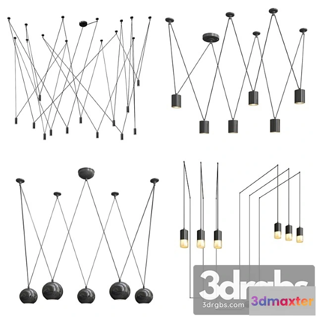 987390 - Four exclusive chandelier collection 13