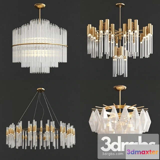 987392 - Four Exclusive Chandelier Collection 18
