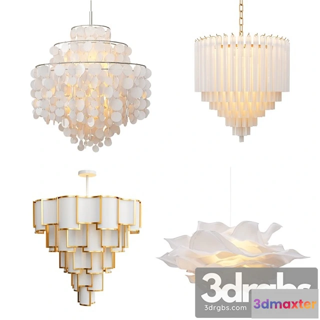 987398 - Four exclusive chandelier collection 3