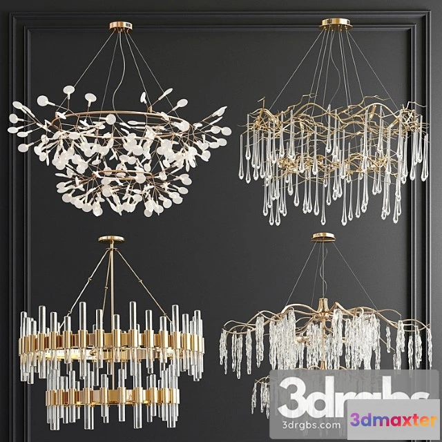 987406 - Four Exclusive Chandelier Collection 48 Double