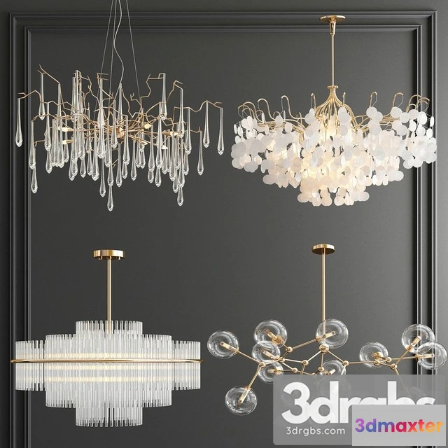 987410 - Four Exclusive Chandelier Collection 58