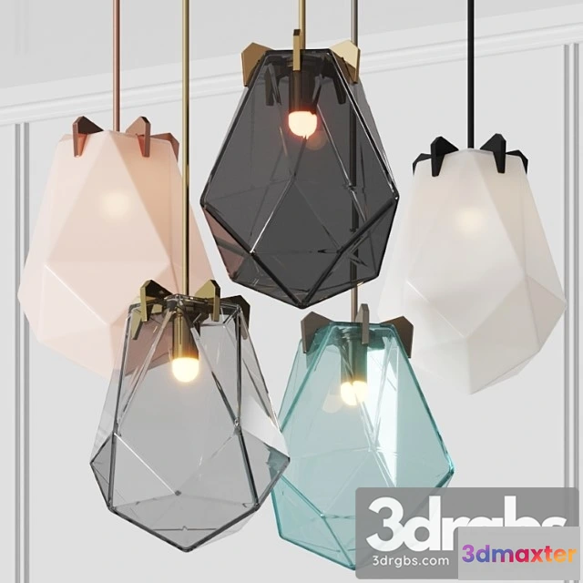 987548 - Gabriel Scott Briolette Pendant Lamps