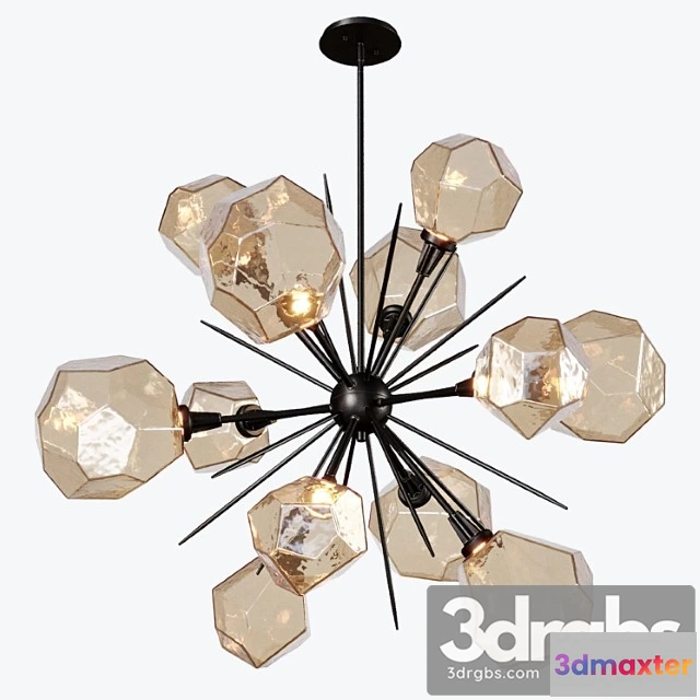 987578 - Gem starburst chandelier