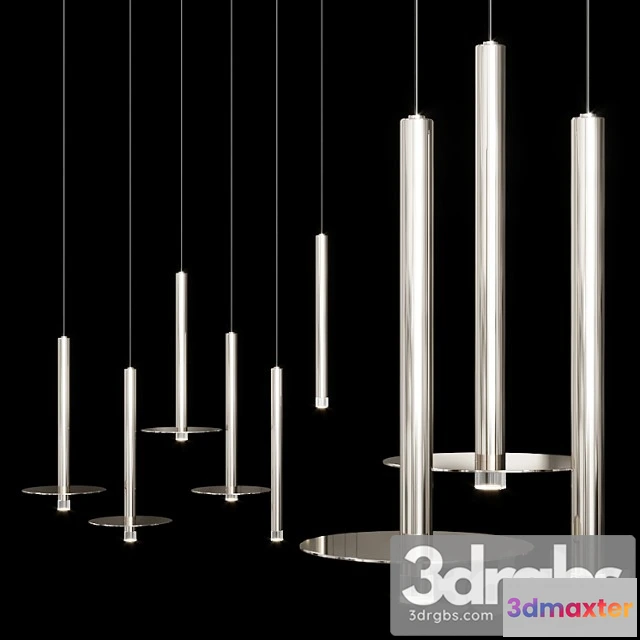 987738 - Grok candle led pendant lamp nickel