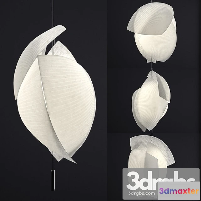987742 - Grok Voiles Paper Pendant Lamp