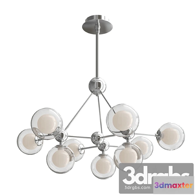 987790 - Hanging Chandelier Chrome 14439 C