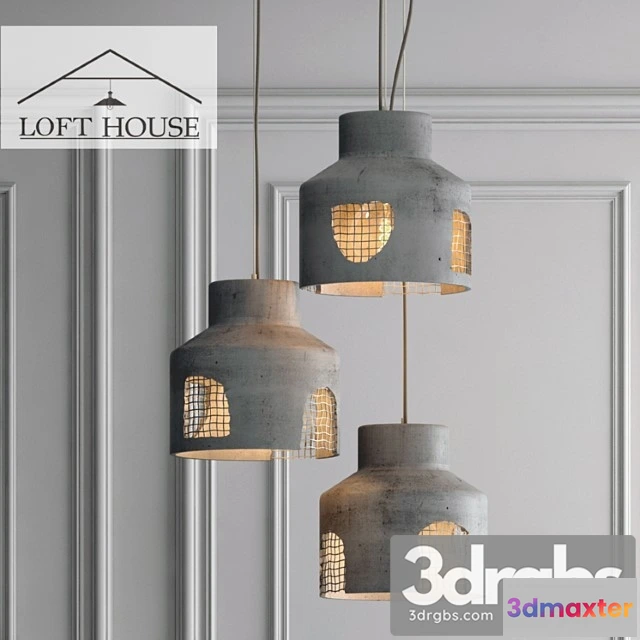 987838 - Hanging Lamp Loft House P 186