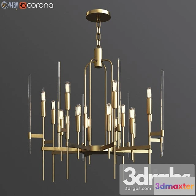 988006 - Hudson valley bari chandelier