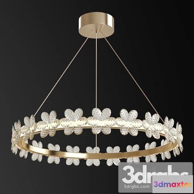 988202 - Italian single ring living room pendant light