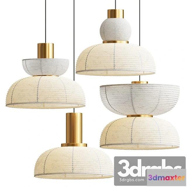 988224 - Japanese Pendant Lamp 1