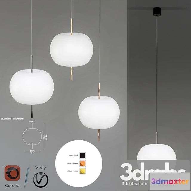988406 - Kushi Kundalini Suspension Lamp 1