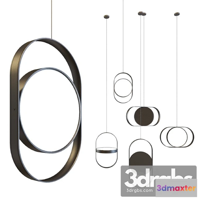 988410 - Kuu - reversible pendant