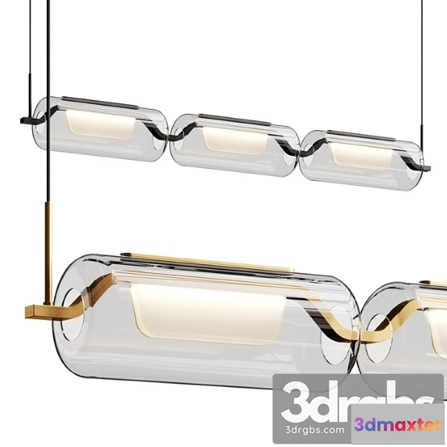 988414 - Kuzco Lighting Hilo Linear Pendant Lamp