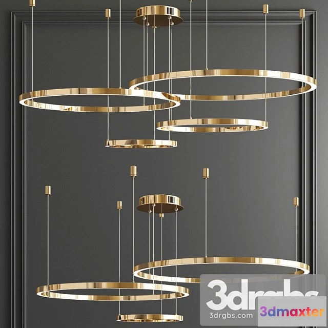 988564 - Lampatron Cruise Ring Chandelier