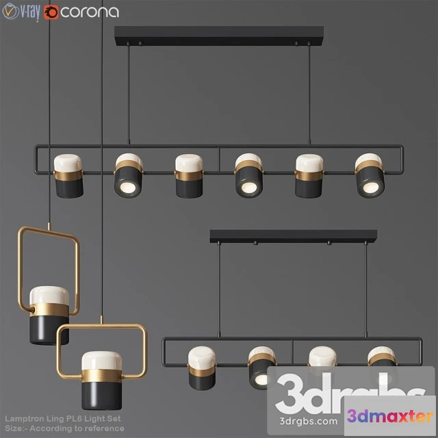 988784 - Lamptron Ling PL6 Light Set