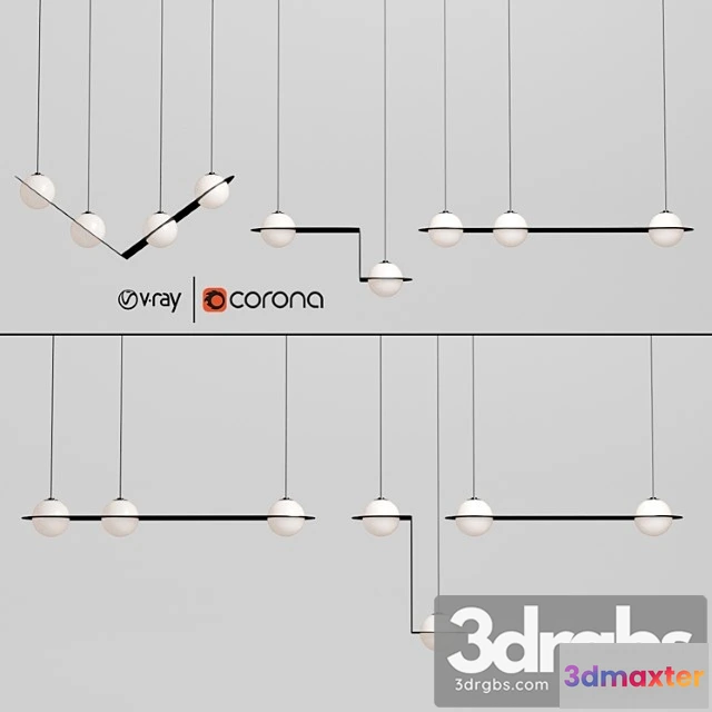 988834 - Laurent suspension light collection