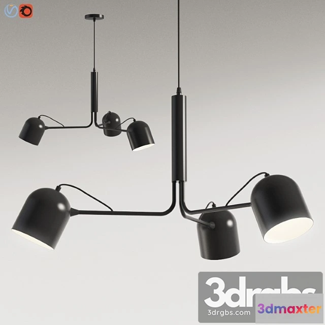 988920 - Liang Pendant Lamp Metal Black
