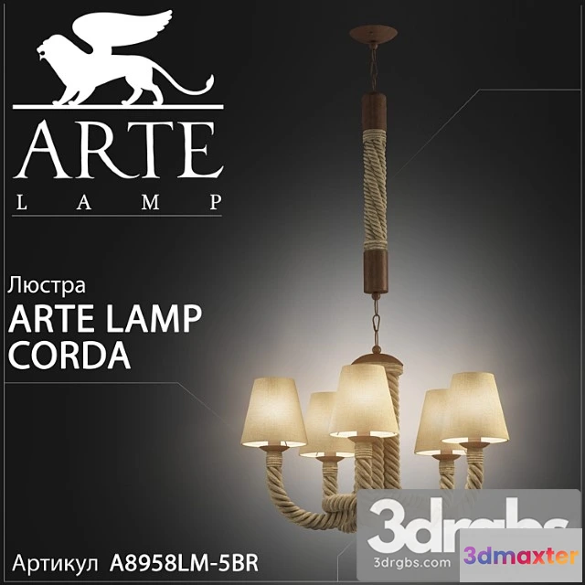 989024 - Liustra Arte Lamp Corda A8958lm 5br