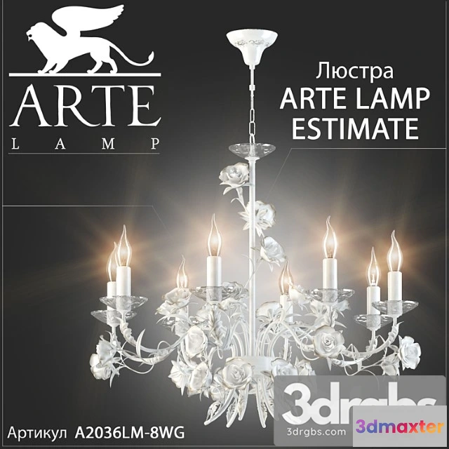989026 - Liustra Arte Lamp Estimate A2036lm 8wg