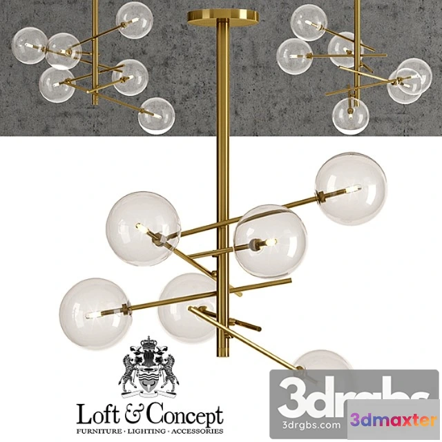 989048 - Liustra Bolle Hanging Lamp Gallotti Radice
