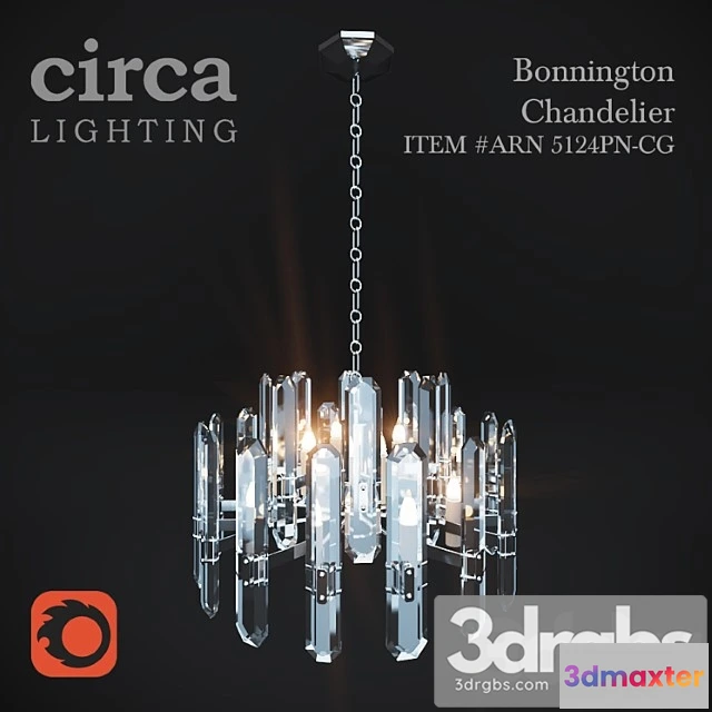 989056 - Liustra Circa Bonnington Chandelier 1