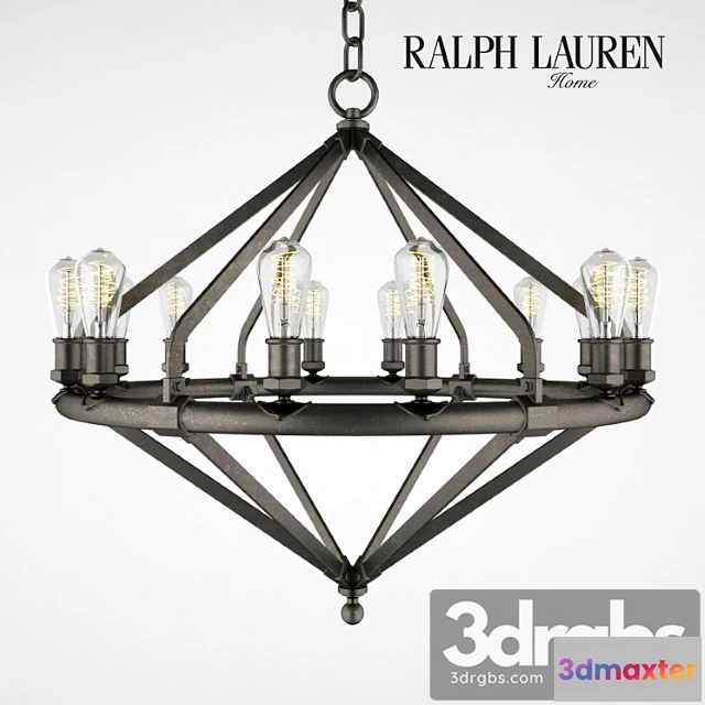 989088 - Liustra Ralph Lauren Archer Large Chandelier
