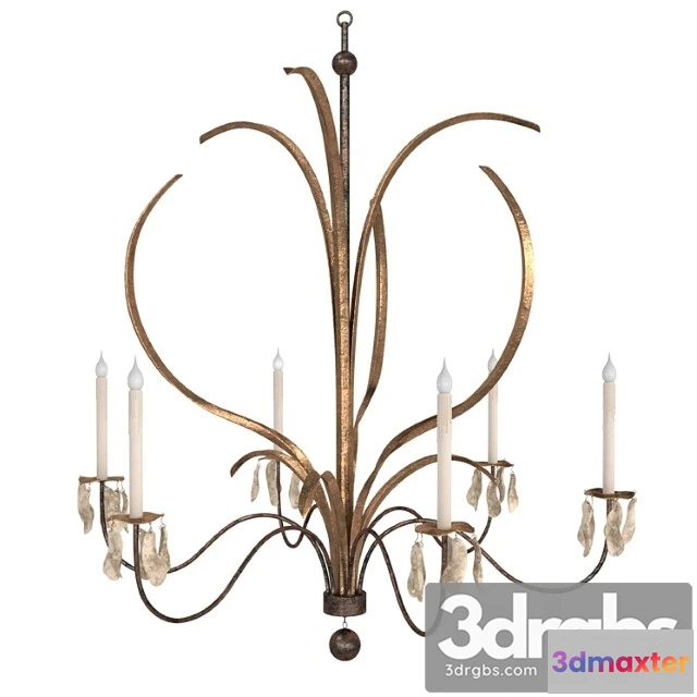 989188 - Low Country Marsh Grass Grande Chandelier