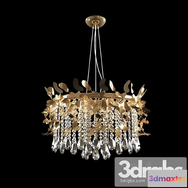 989266 - Lustra Pendant Crystal Lukh Romeo Sp6 Gold