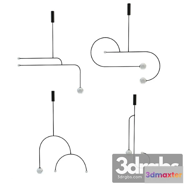 989300 - Ma Mobile Chandelier Collection