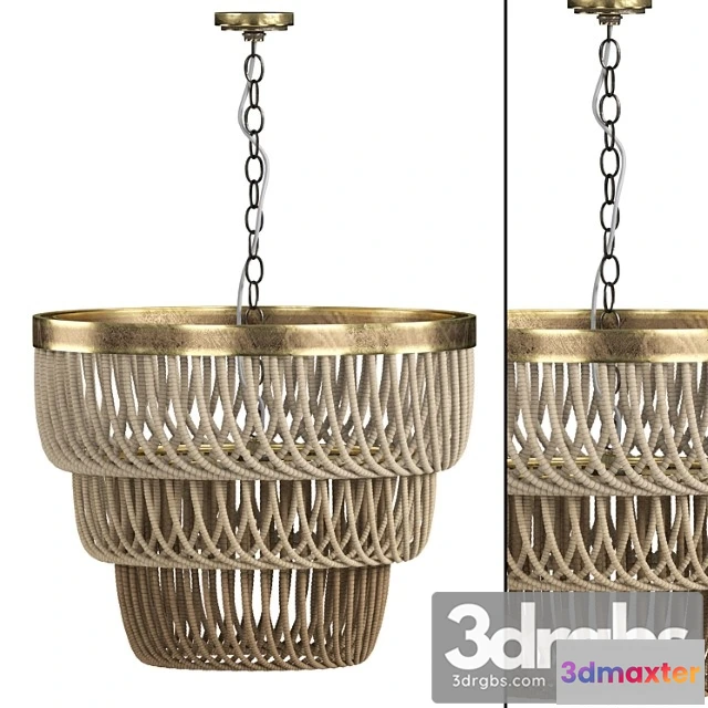 989310 - Macrame Chandelier 09