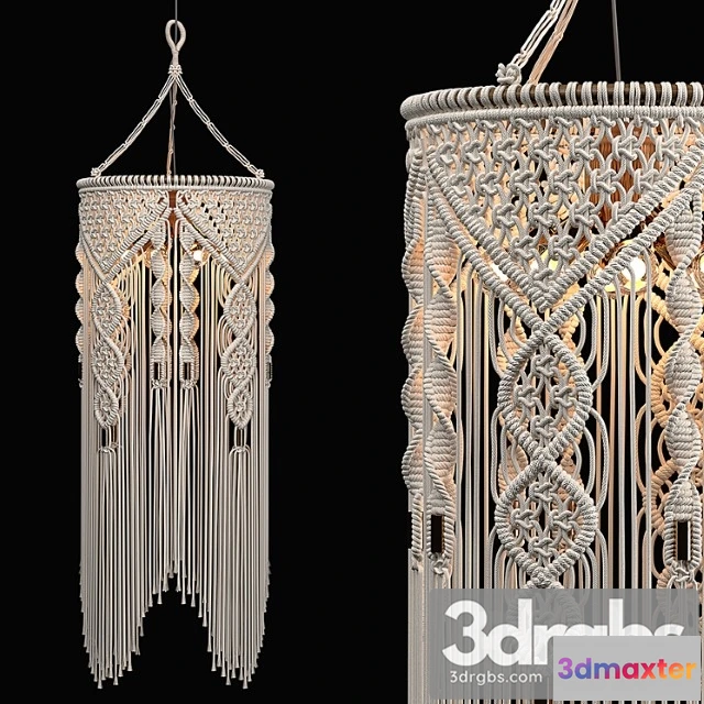 989316 - Macrame Pendant Light 2