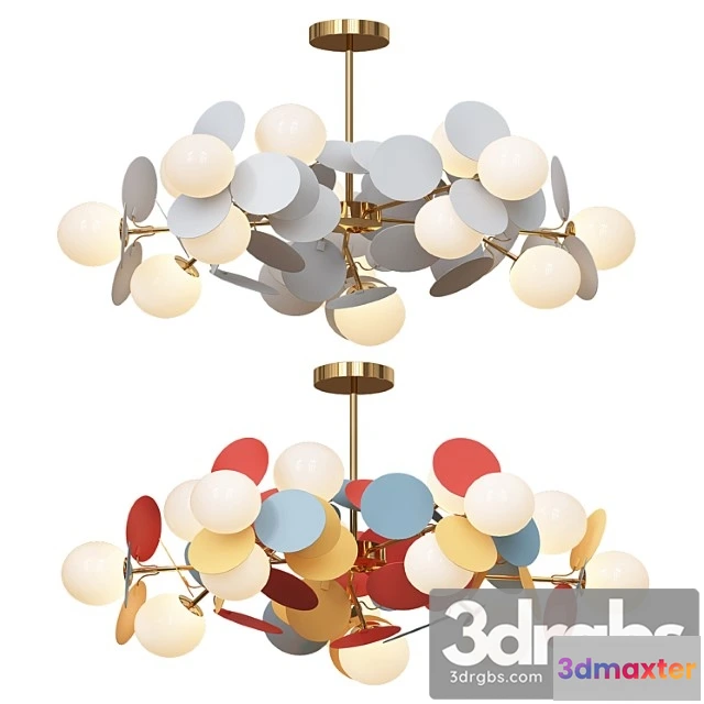 989510 - Matisse colorful chandelier