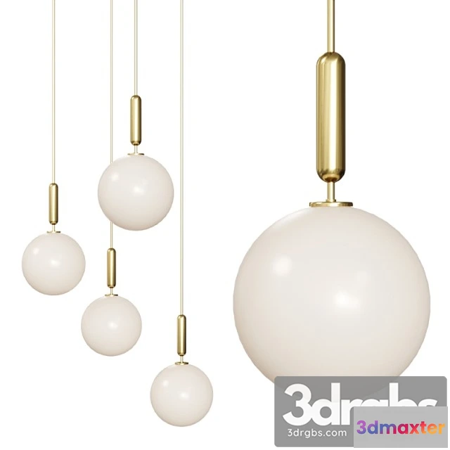 989702 - Miira 1 large opal by nuura sofie refer brass