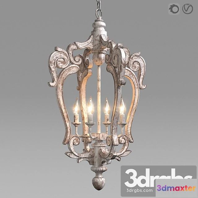 989714 - Millou large pendant restoration hardware