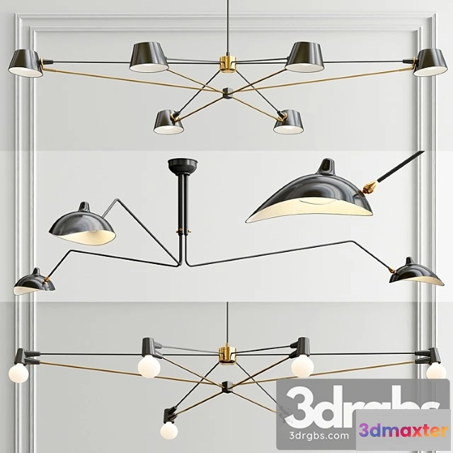 989738 - Minimalist chandelier - 3 type