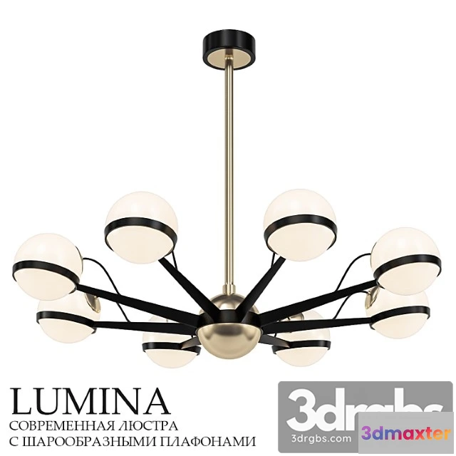 989778 - Moderm Chandelier With Shadows