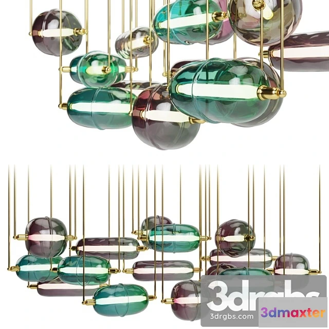 989874 - Moirai chandelier by se