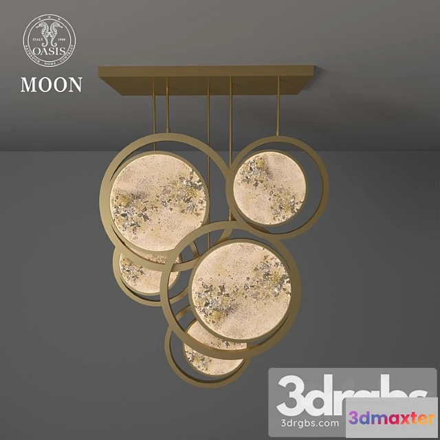 989900 - Moon pendant lamp