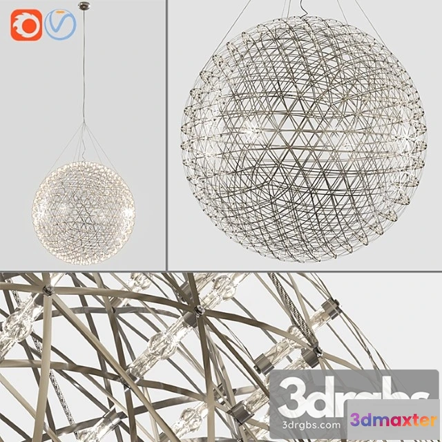989924 - Moooi raimond r127 suspended lamp