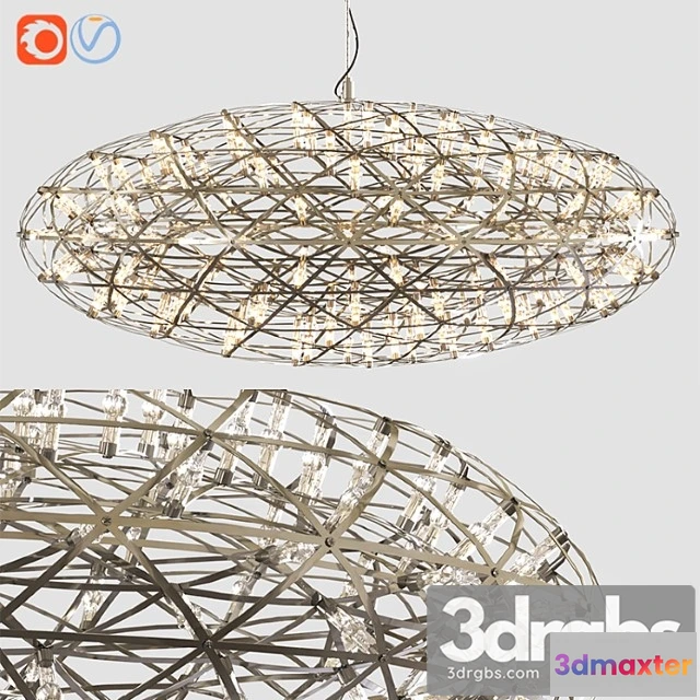 989930 - Moooi raimond zafu suspended lamp
