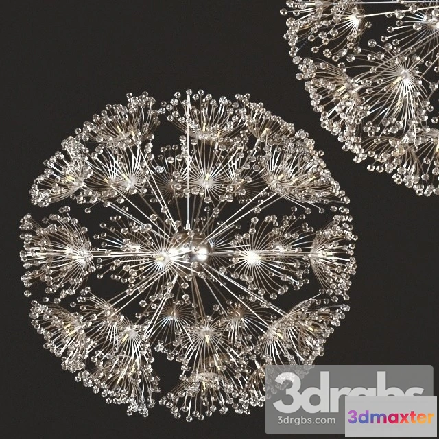 990114 - Norbic modern brief K9 crystal flower