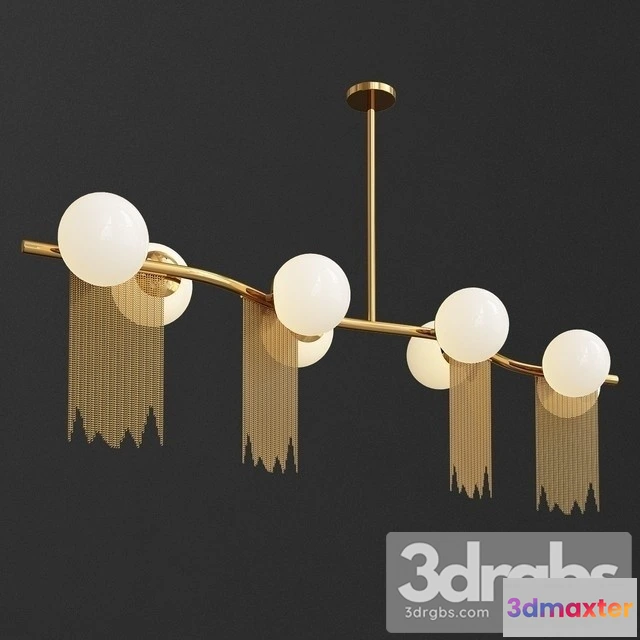 990130 - Nordic Modern Creative Tassel Lights