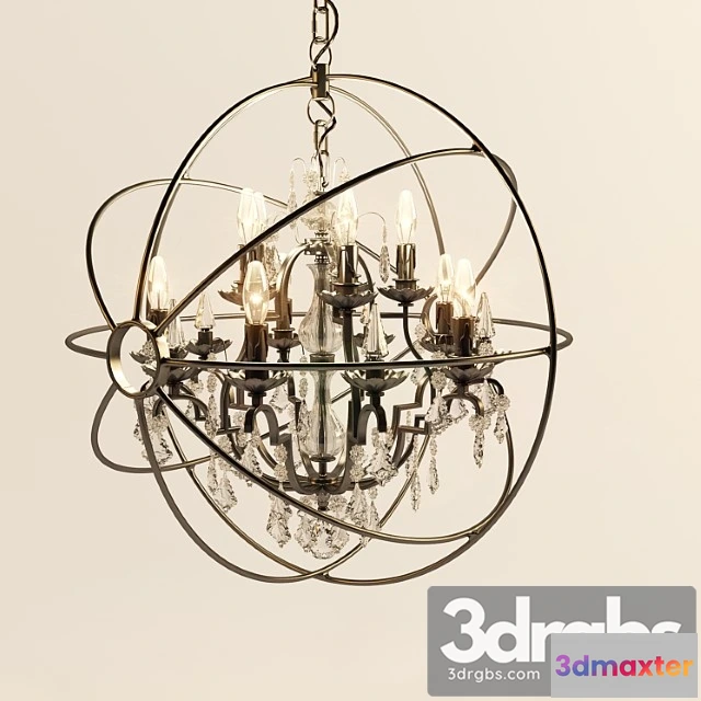 990300 - Orbe Chandelier 10 Cup 1