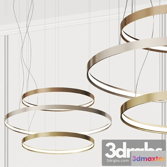990386 - Panzeri zero round pendant lamps