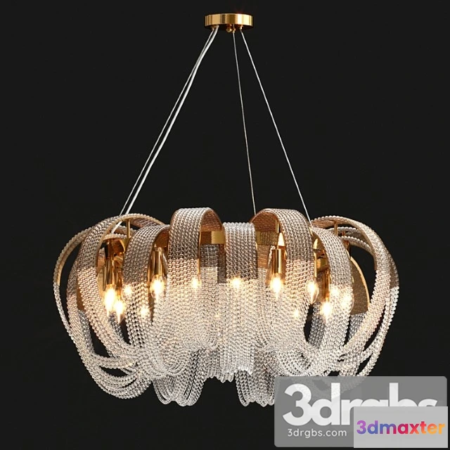 990444 - Pelagia Crystal Round Chandelier