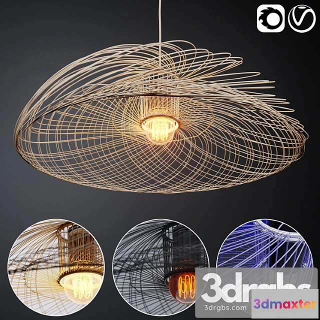 990610 - Pendant Lamp Pendant Light Forester 2 Corona Vray