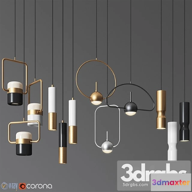 990728 - Pendant Light Collection 17 4 Type