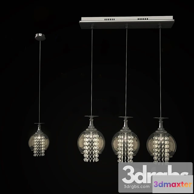 990740 - Pendant Light No Crystal Luh Chic Sp3