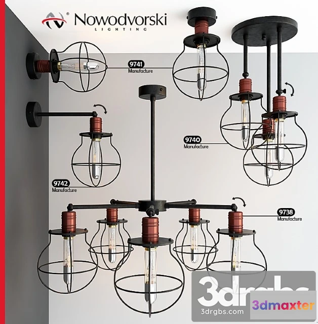 990762 - Pendant lights nowodvorski manufacture